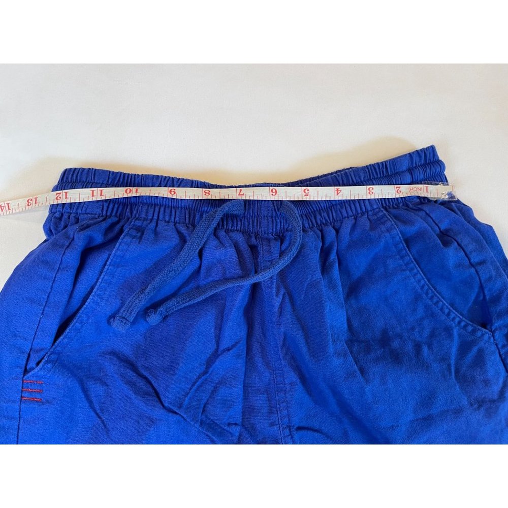 BDG Urban Outfitters Women Athletic Shorts Drawstring Waist 100% Cotton Blue S - Picture 3 of 9